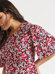 Simply Be Pink Midi Dress - Image 4 of 4