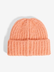 Friends Like These Orange Cosy Knitted Beanie Hat - Image 4 of 4