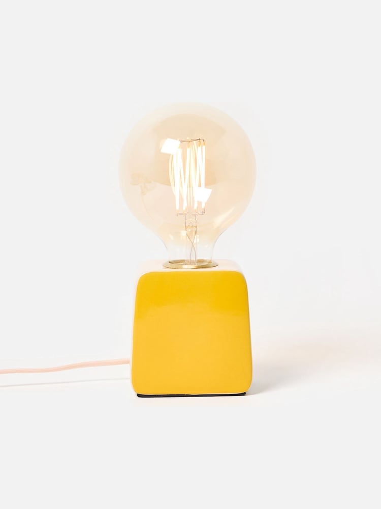 Oliver Bonas Yellow Mina Colourblock Desk and Table Lamp - Image 1 of 4