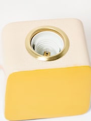 Oliver Bonas Yellow Mina Colourblock Desk and Table Lamp - Image 3 of 4