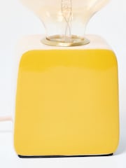 Oliver Bonas Yellow Mina Colourblock Desk and Table Lamp - Image 4 of 4