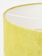 Oliver Bonas Green Ero Drum Pendant Lampshade - Image 6 of 6