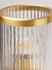 Oliver Bonas Brass Vaso Metal & Glass Desk & Table Lamp - Image 3 of 6