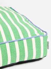 Oliver Bonas Green Large Stripe Pet Cushion - Image 3 of 3