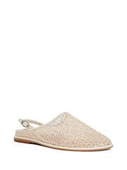 Zapatos planos con tira trasera de malla Goss de Dune London - Imagen 3 de 6
