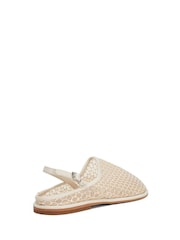Zapatos planos con tira trasera de malla Goss de Dune London - Imagen 5 de 6