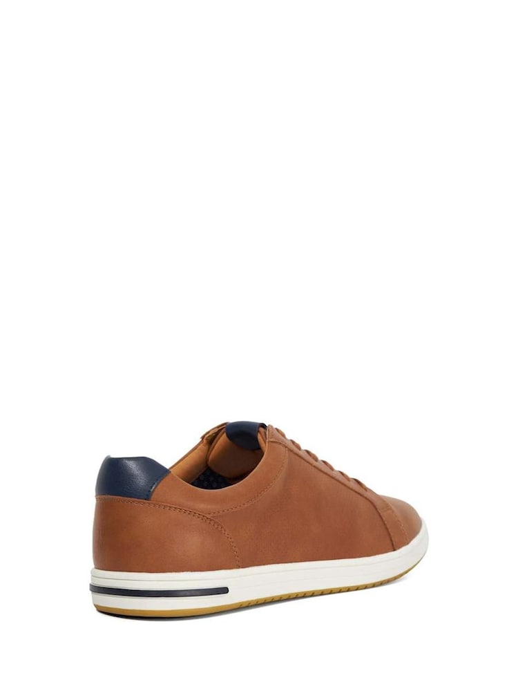 Dune London Natural Tezzy Perf Entry Trainers - Image 3 of 3
