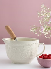 Mason Cash Cream In The Meadow Batter & Mini Bowl - Image 1 of 2