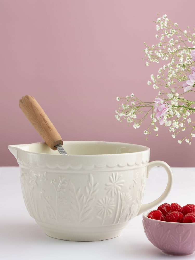 Mason Cash Cream In The Meadow Batter & Mini Bowl - Image 1 of 2