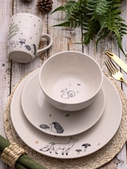 Price & Kensington. 16 Piece Cream Woodland Dinner Set - Image 1 of 2