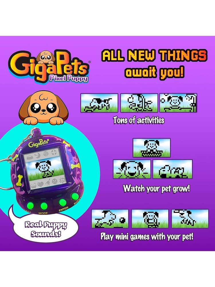 Ancory GigaPets Puppy Dog Virtual Animal Pet Toy - Image 6 of 6