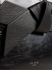 Ted Baker Black Jimsa Knot Bow Tote Bag - Image 2 of 5