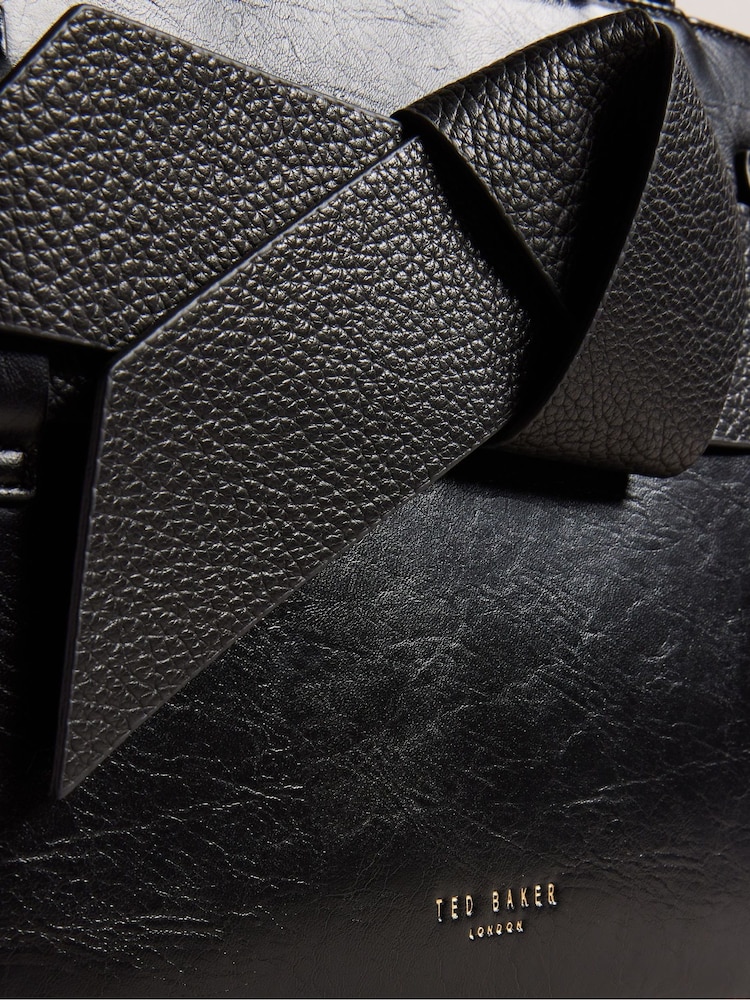 Ted Baker Black Jimsa Knot Bow Tote Bag - Image 2 of 5
