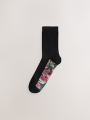 Tapestry Floral - Pack de 5 pares de calcetines tobilleros con detalle en la planta - Imagen 2 de 8