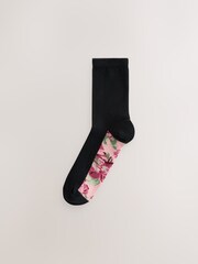 Tapestry Floral - Pack de 5 pares de calcetines tobilleros con detalle en la planta - Imagen 5 de 8