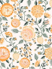 Cath Kidston Yellow Strawberry Garden A4 Wallpaper Sample - Image 2 of 4