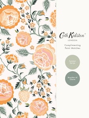 Cath Kidston Yellow Strawberry Garden A4 Wallpaper Sample - Image 4 of 4