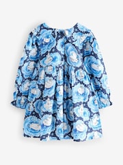Cath Kidston Blue Clouds Moomins Collar Dress (3mths-8yrs) - Image 10 of 14