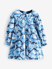 Cath Kidston Blue Clouds Moomins Collar Dress (3mths-8yrs) - Image 11 of 14
