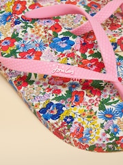 Joules Sandy Ditsy Printed Flip Flops - Image 4 of 5