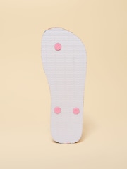 Joules Sandy Ditsy Printed Flip Flops - Image 5 of 5