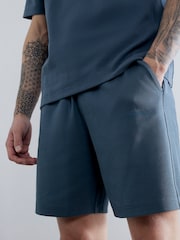 River Island Grey Regular Fit Luminis Shorts - Image 1 of 4