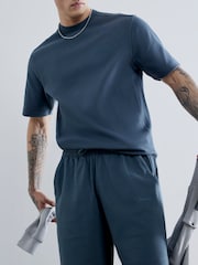 River Island Grey Regular Fit Luminis Shorts - Image 2 of 4