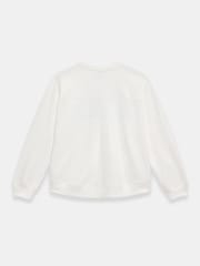 Mint Velvet White Soho Graphic Sweatshirt - Image 7 of 8
