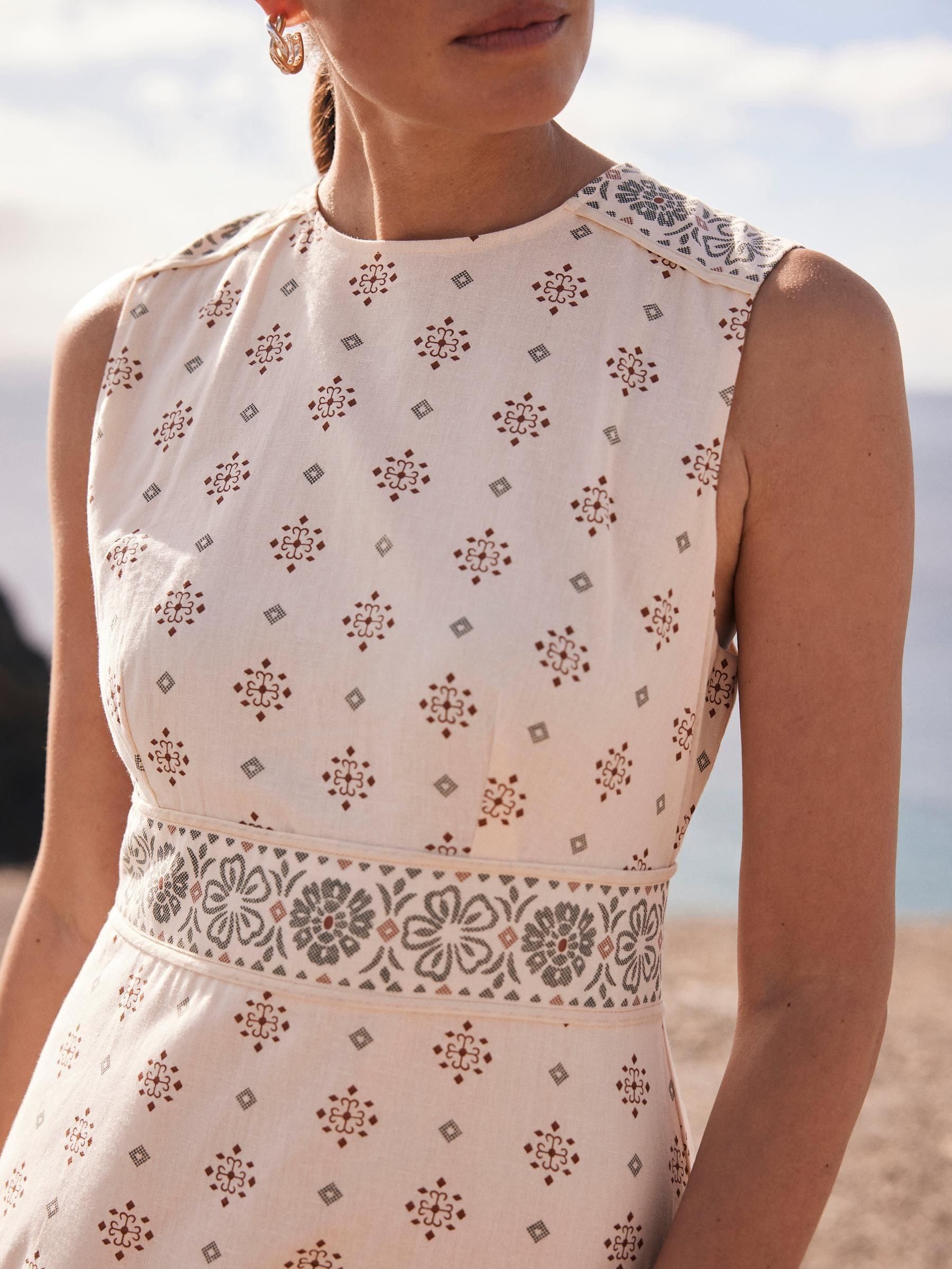 Buy Mint Velvet Natural Print Maxi Dress from the Next UK online shop