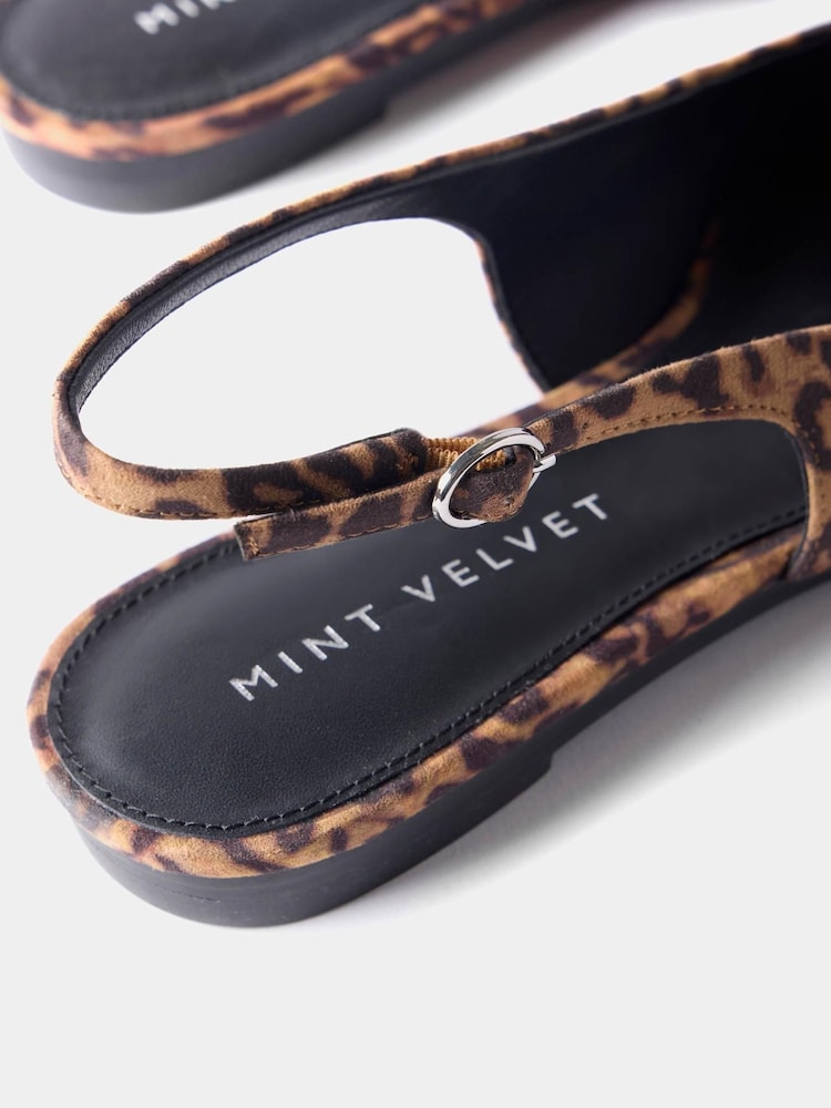 Mint Velvet Leopard Print Flat Shoes - Slika 4 iz 4 Mint Velvet Leopard Print Flat Shoes - Slika 4 iz 4