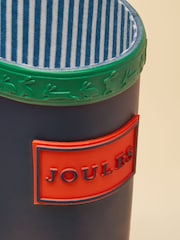 Joules Kids' Blue & Green Colourblock Wellies - Image 5 of 6