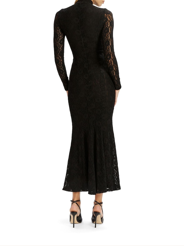 Buy Bardot Black Harlyn Lace Maxi Dress from Next USA