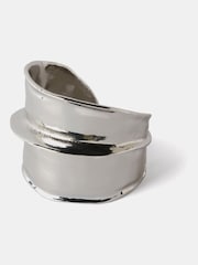 Mint Velvet Silver Tone Cuff Bracelet - Image 2 of 4