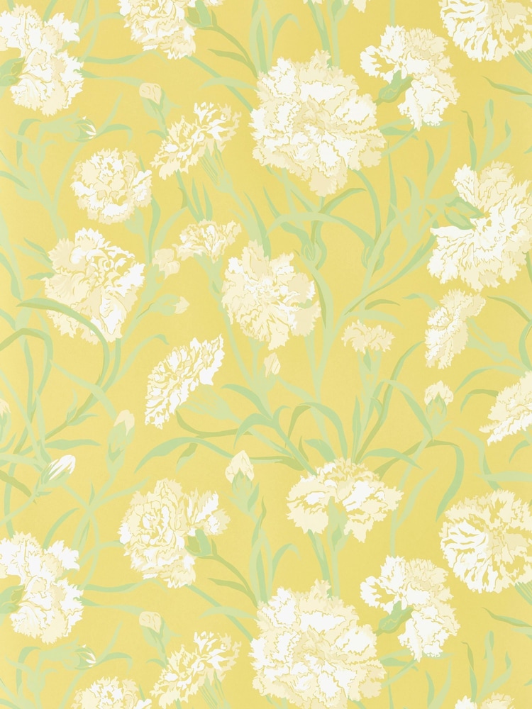 Harlequin Chalk Clover Honey Fleur de Joie Idyllic A4 Wallpaper Sample - Image 1 of 1