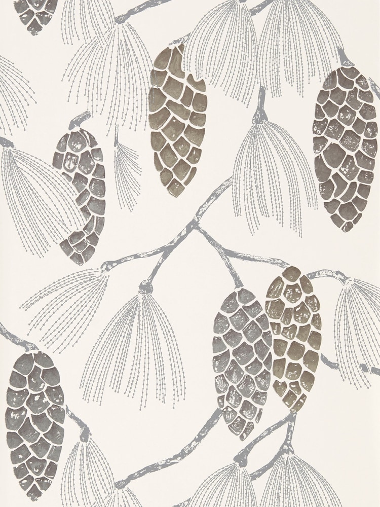 Harlequin Gilver Chalk Epitome Idyllic A4 Wallpaper Samples - Image 1 of 1