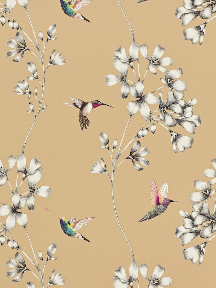 Harlequin Bronze Amazilia Idyllic A4 Wallpaper Sample - Image 1 of 1 Harlequin Bronze Amazilia Idyllic A4 Wallpaper Sample - Image 1 of 1