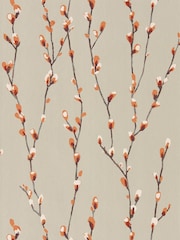Harlequin Tangerine Gilver Salice Idyllic A4 Wallpaper Sample - Image 1 of 1