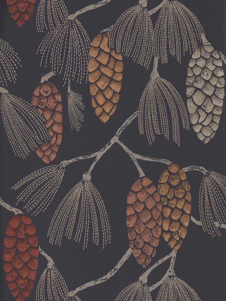 Harlequin Copper Sepia Epitome Idyllic A4 Wallpaper Samples - Image 1 of 1