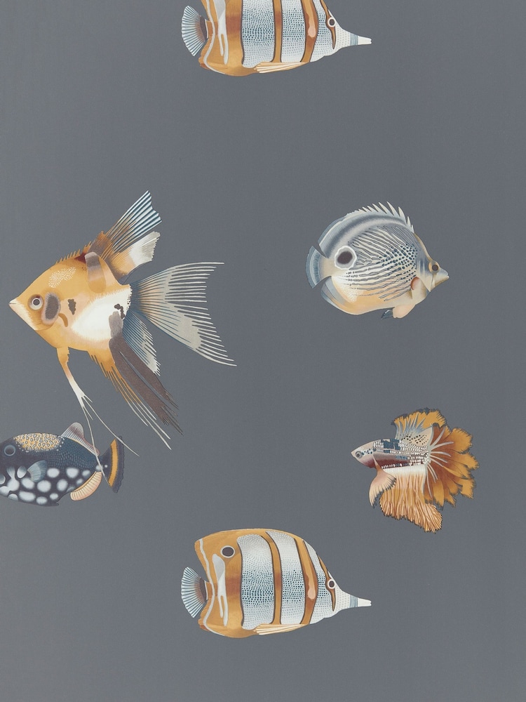 Harlequin Amber Slate Kamanu Idyllic A4 Wallpaper Sample - Image 1 of 1 Harlequin Amber Slate Kamanu Idyllic A4 Wallpaper Sample - Image 1 of 1