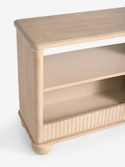 Mid Natural Bourton Solid Mango Wood Side Table - Image 9 of 9