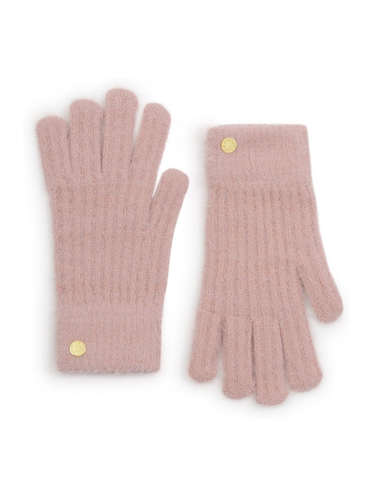 Katie Loxton Pink Gift Boxed Soft Knit Gloves - Image 1 of 3