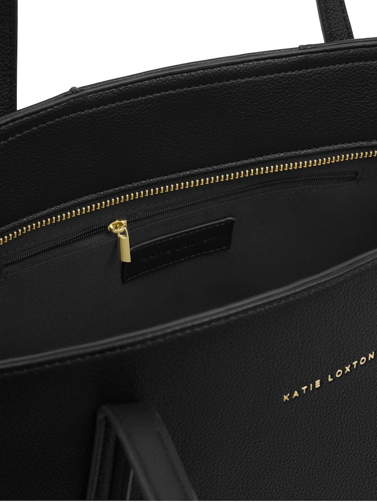 Katie Loxton Black Harlyn Work Tote Bag - Image 2 of 4