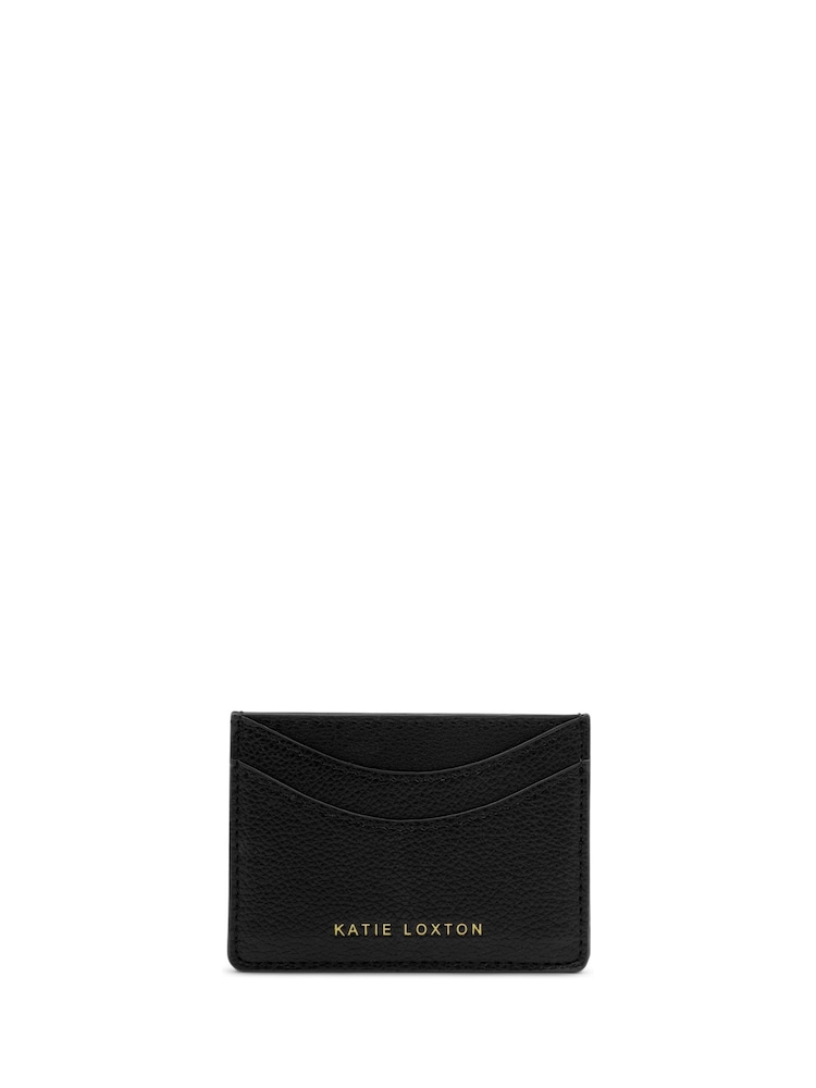 Katie Loxton Black Alba Cardholder - Image 1 of 2