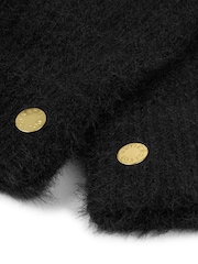 Katie Loxton Black Gift Boxed Soft Knit Gloves - Image 2 of 3