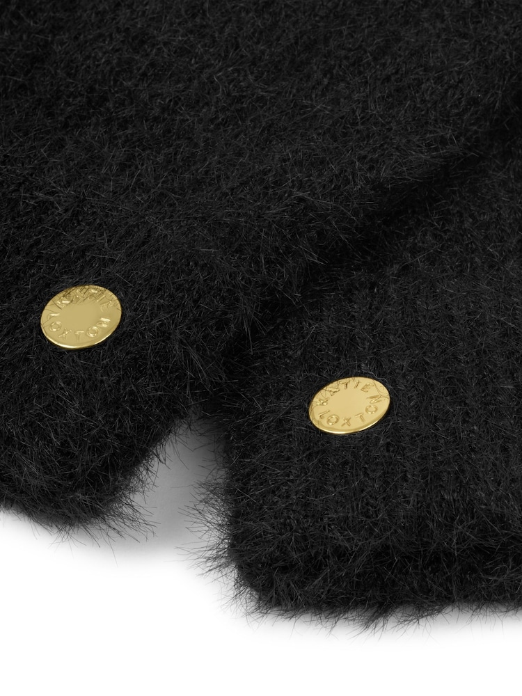 أسود - Katie Loxton Gift Boxed Soft Knit Gloves - صورة 2 من 3 أسود - Katie Loxton Gift Boxed Soft Knit Gloves - صورة 2 من 3