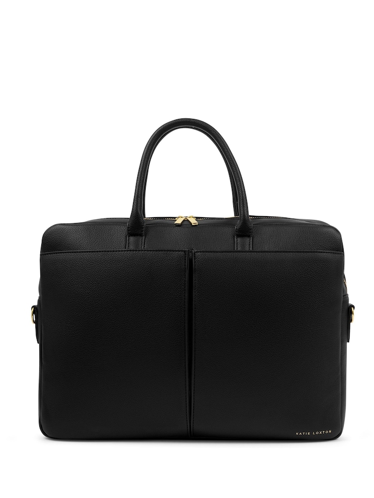 Katie Loxton Black City Laptop Bag - Image 4 of 4 Katie Loxton Black City Laptop Bag - Image 4 of 4