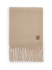 Katie Loxton Natural Oversized Tassel Scarf - Image 1 of 4