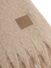 Katie Loxton Natural Oversized Tassel Scarf - Image 2 of 4