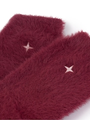 Katie Loxton Red Gift Boxed Fluffy Socks - Image 2 of 3