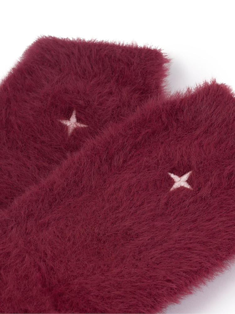 Katie Loxton Red Gift Boxed Fluffy Socks - Image 2 of 3